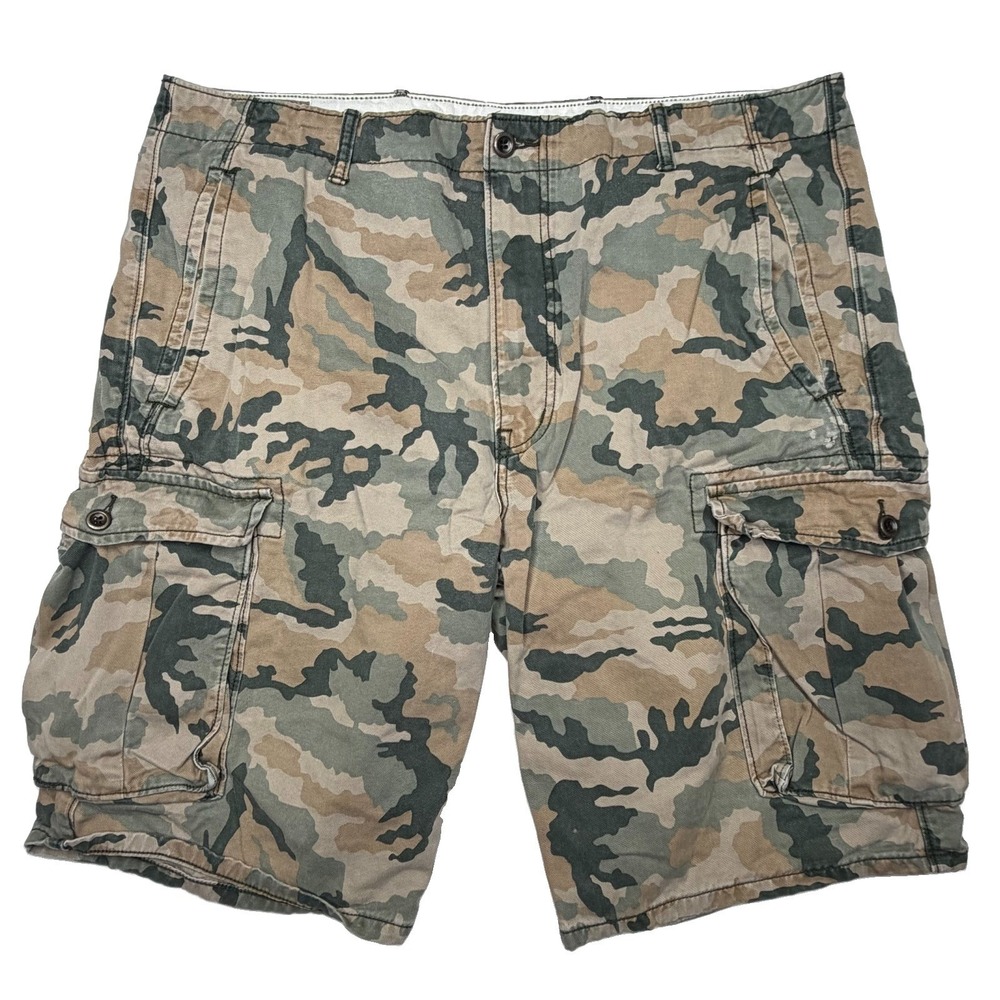 Levi's 12463-0001 Men's Size 38 Camo Cargo Shorts Woodland Military Utility